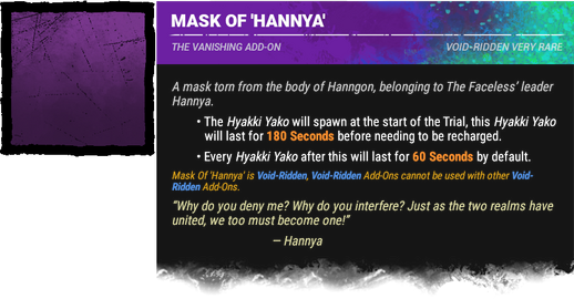 Mask Of 'Hannya'