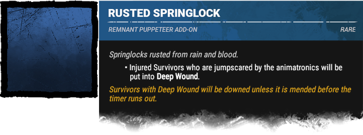 rusted springlock