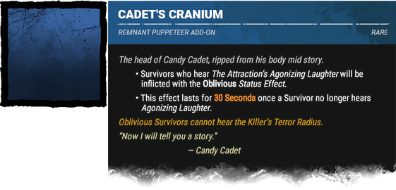 Cadet's cranium