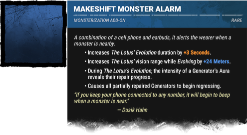 Makeshift Monster Alarm