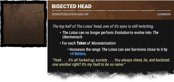 Bisected Head