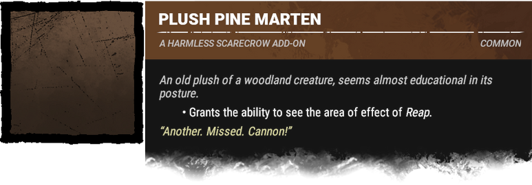 Plush Pine Marten