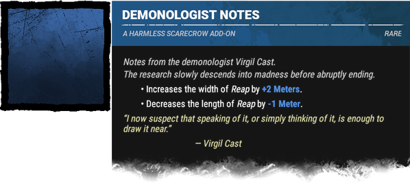 Demonologist Notes