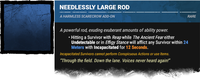 Needlessly Large Rod