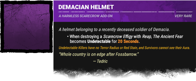 Demacian Helmet
