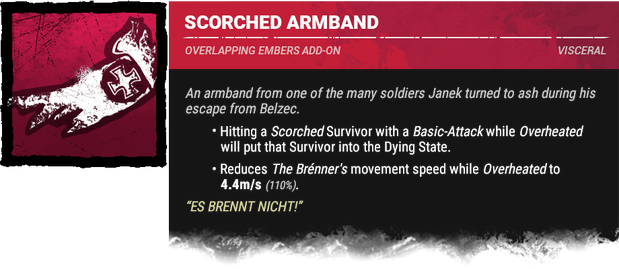 Scorched Armband