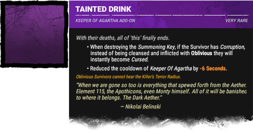 Tainted Drink