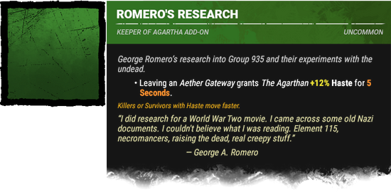 Romero's Research