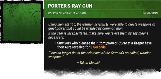 Porter's Ray Gun