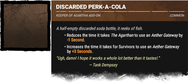 Discarded Perk-A-Cola