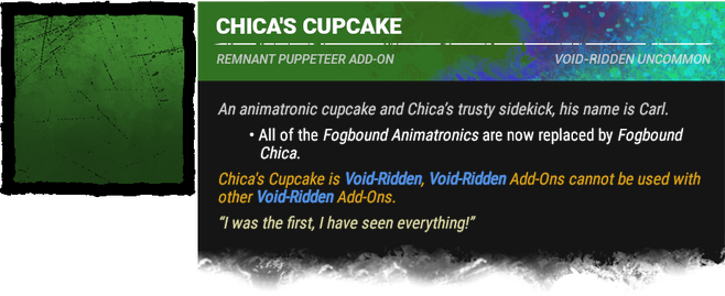 chica's cupcake